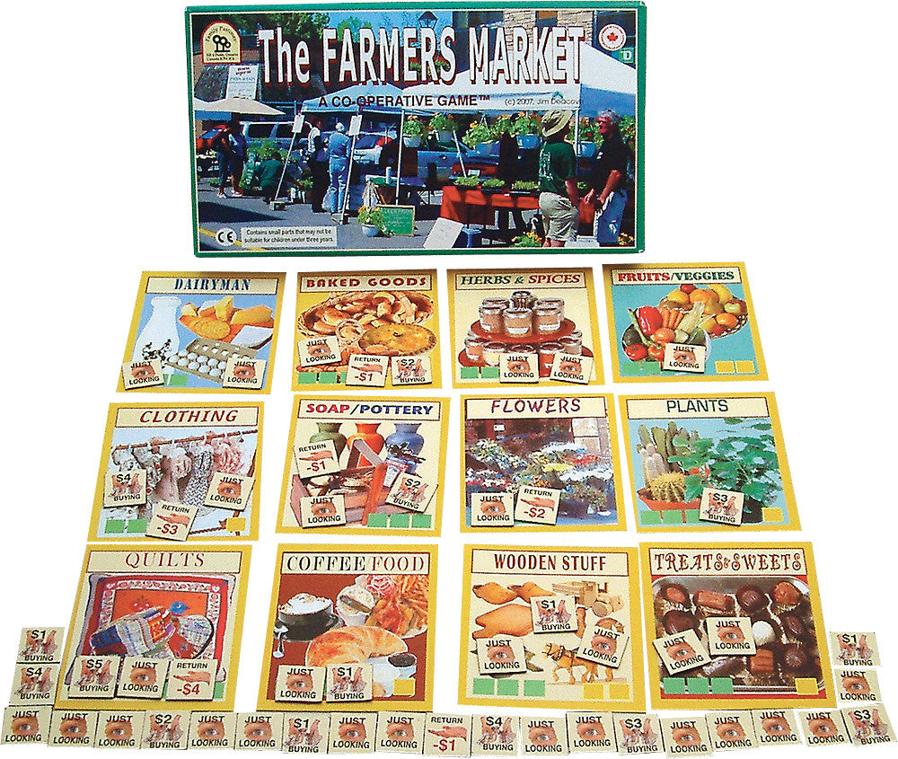 Farmers Market Family Pastimes Cooperative Games