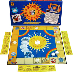 Hugs and Tickles Game Box, Board and Pieces Displayed as in Play