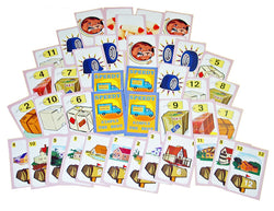 Speedy Parcel Game Cards Displayed